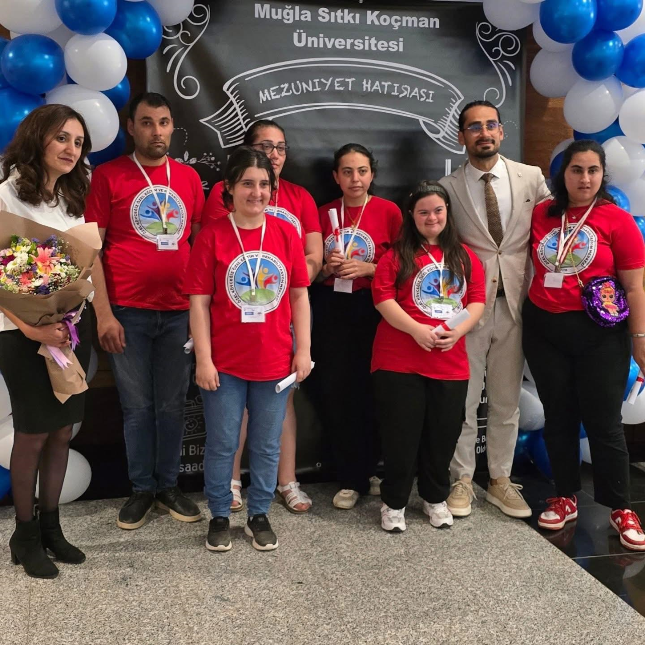 MSKÜ’de Özel Öğrencilere Temsili Mezuniyet Töreni