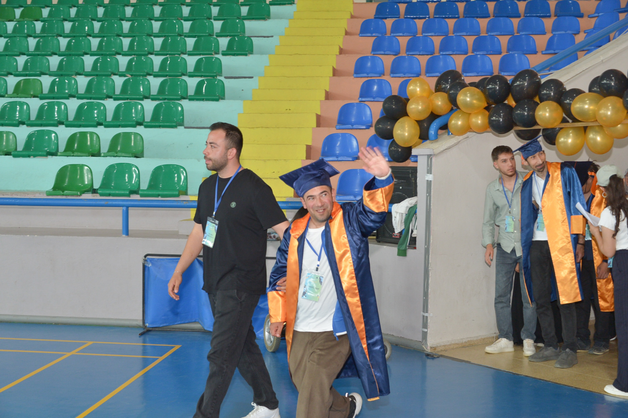 Özel Gereksinimli Gençler MSKÜ’de Kep Attı