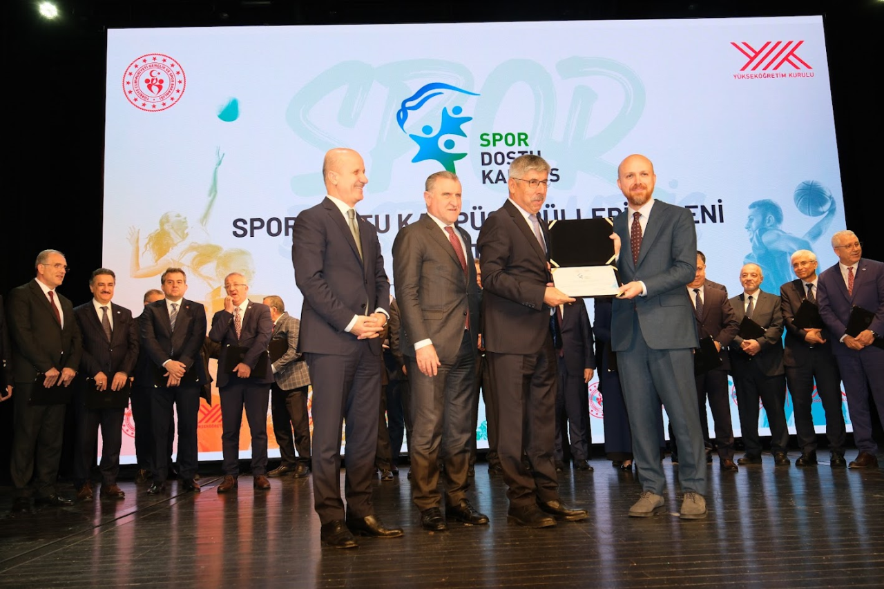 MSKÜ, “Spor Dostu Kampüs” Ödülüne Layık Görüldü