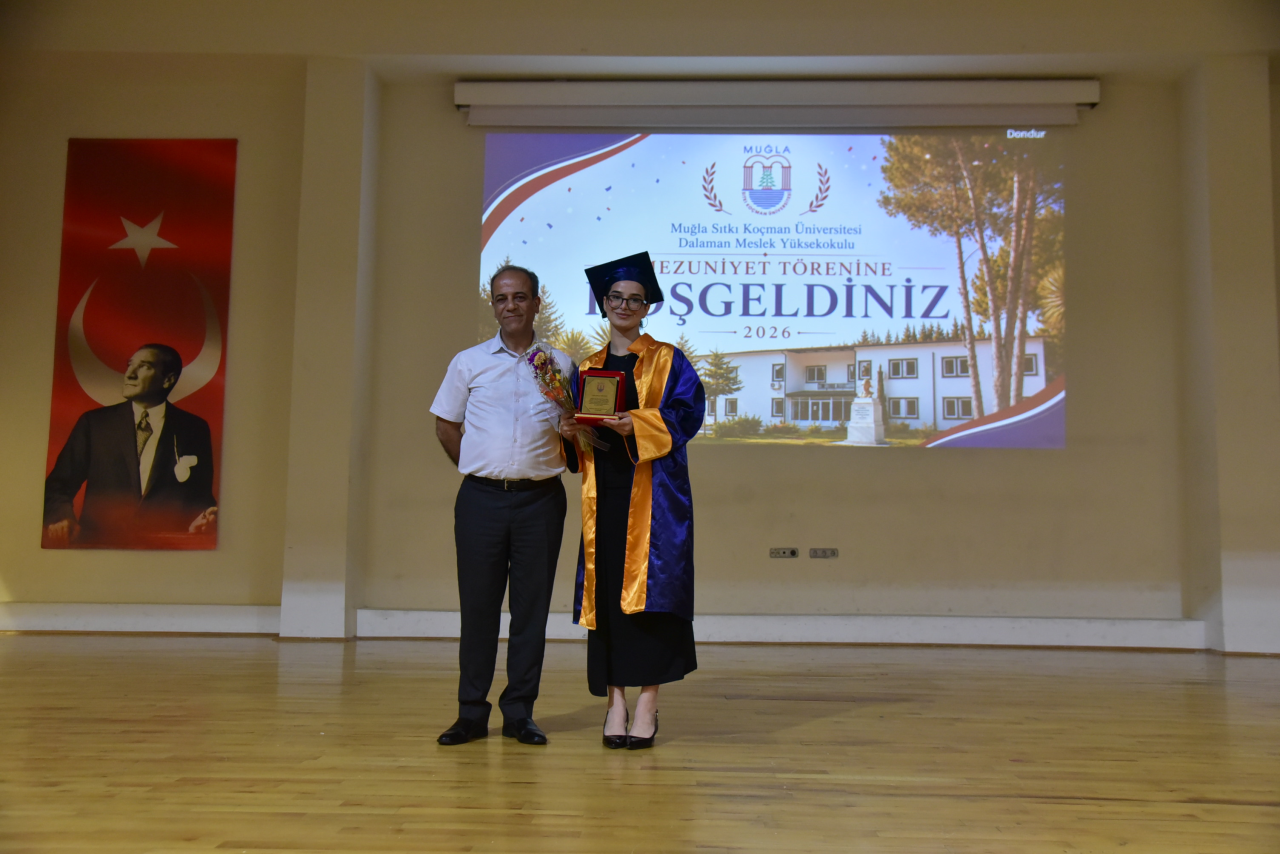 Dalaman MYO’da Mezuniyet Heyecanı 