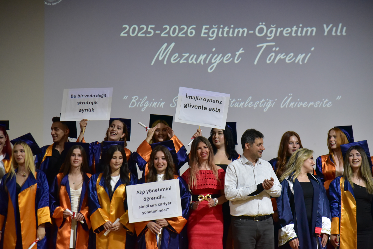 Ula Ali Koçman MYO’da Mezuniyet Coşkusu