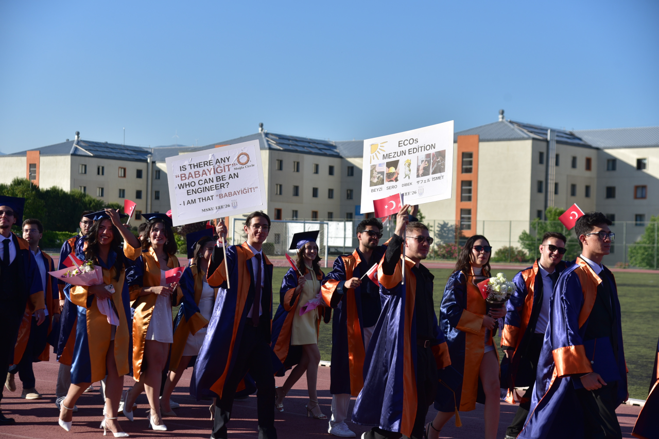 MSKÜ’lü Genç Mühendisler Meslek Yaşamlarına Uğurlandı