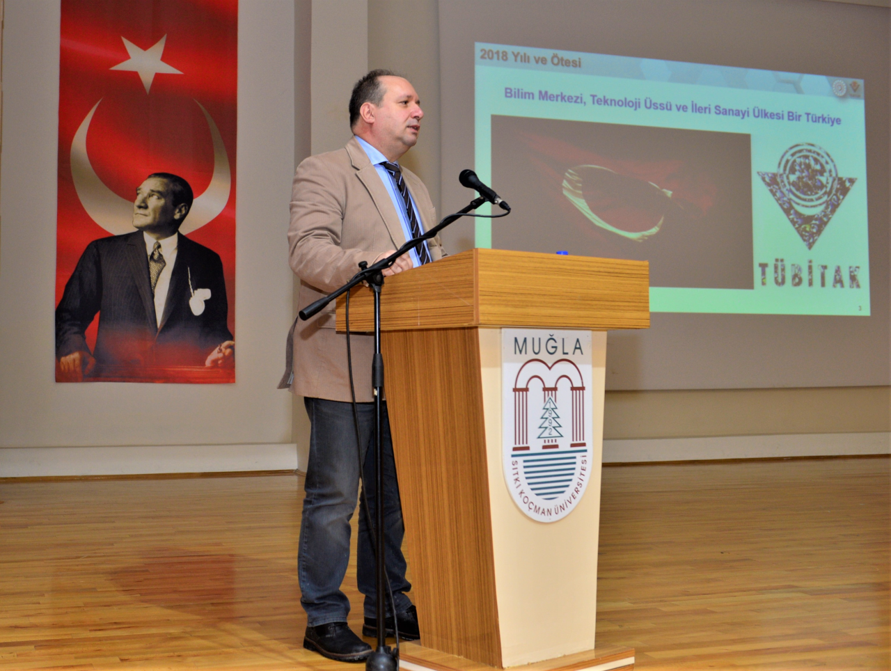 Üniversitemizde "TÜBİTAK ARDEB ve BİDEB Program Güncellemeleri" Konferansı