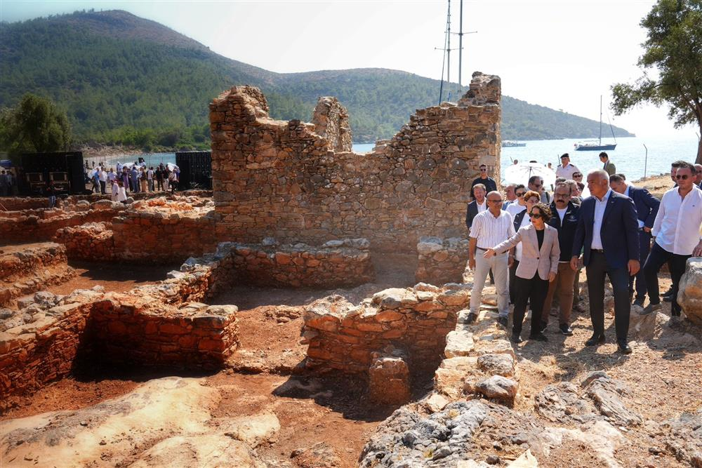 Bakan Ersoy Kissebükü Antik Kenti’nde Proje Lansmanına Katıldı