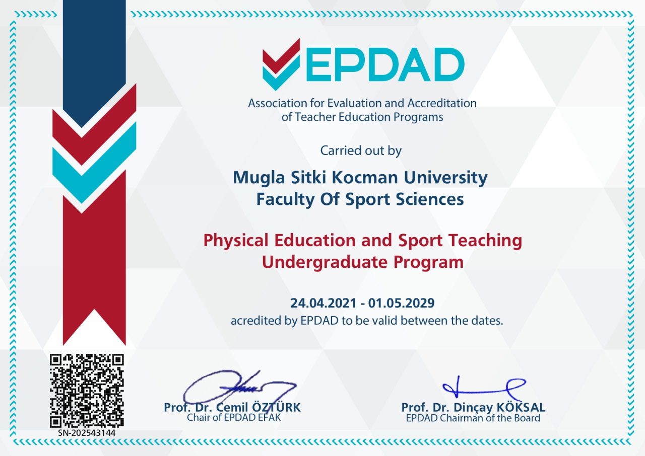 Kalitede Süreklilik: Spor Bilimleri Fakültesi Yeniden Akredite Edildi