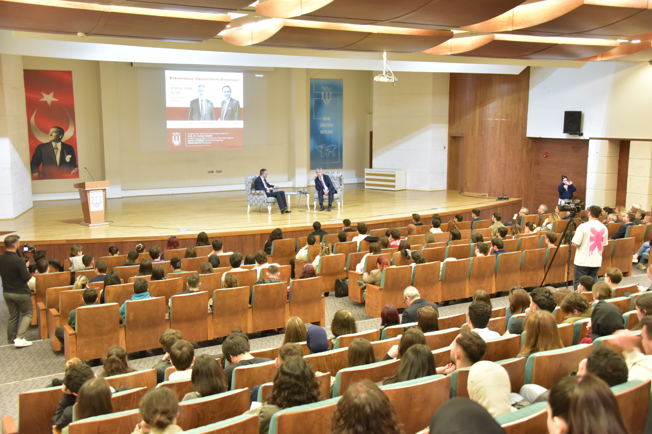 MSKÜ’de Gençlik Yılı Söyleşisi: Rektör Kaçar Öğrencilerle Buluştu