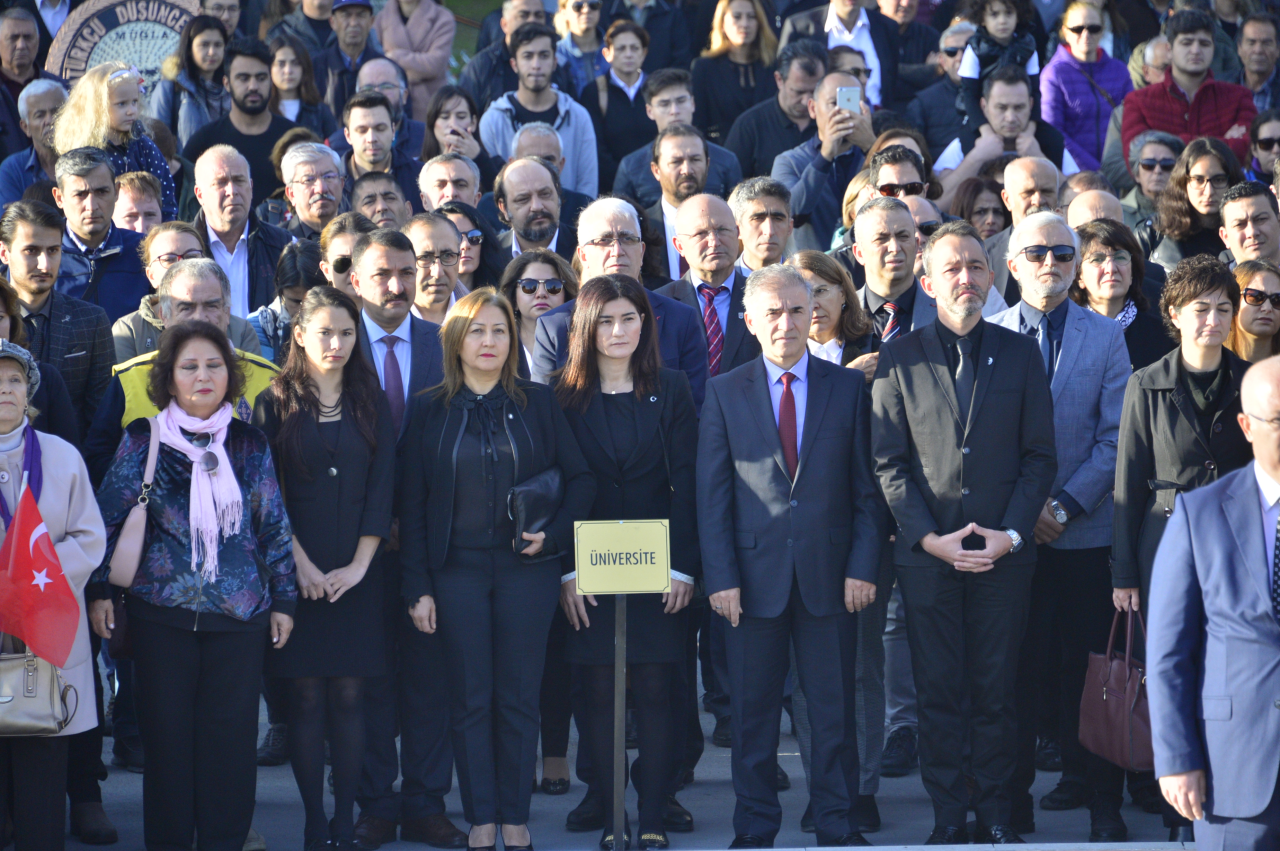 Muğla’da 10 Kasım Atatürk’ü Anma Programı Düzenlendi