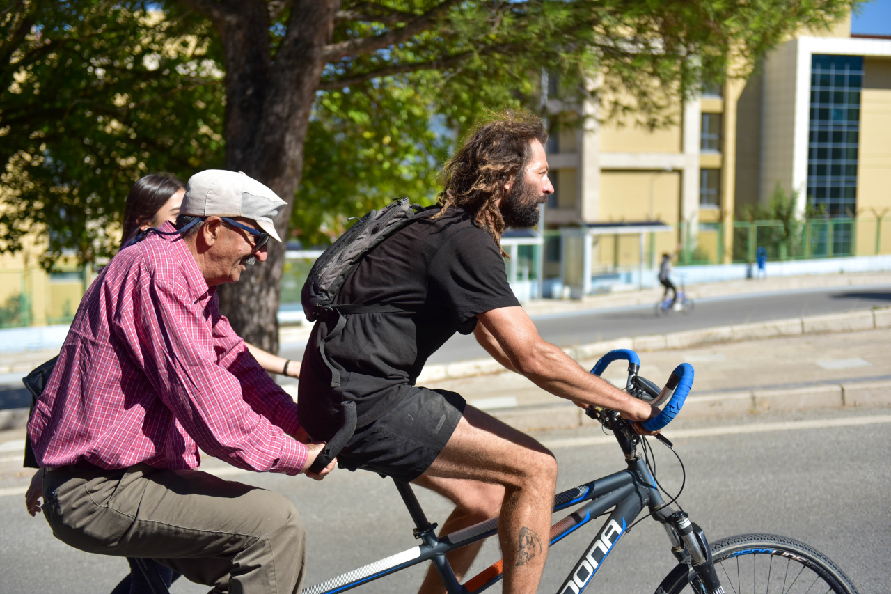 Engelsiz Tandem Bisiklet Turu Düzenlendi