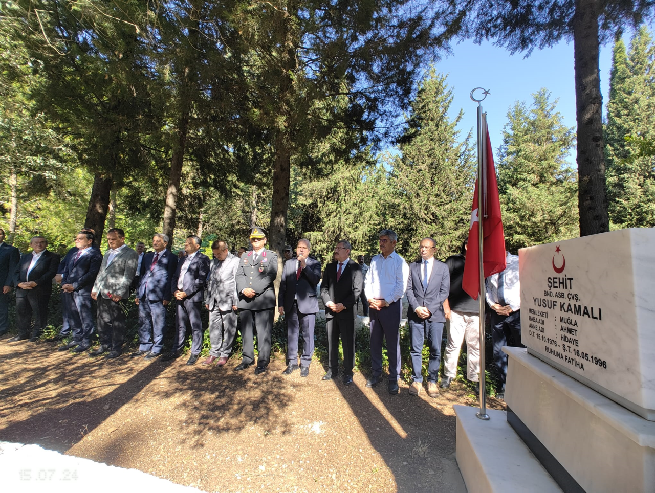 MSKÜ Ailesi 15 Temmuz Programına Katıldı