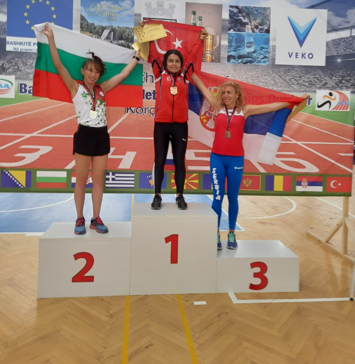 Faculty Member Makes Us Proud At The Balkan Masters Athletics Championships