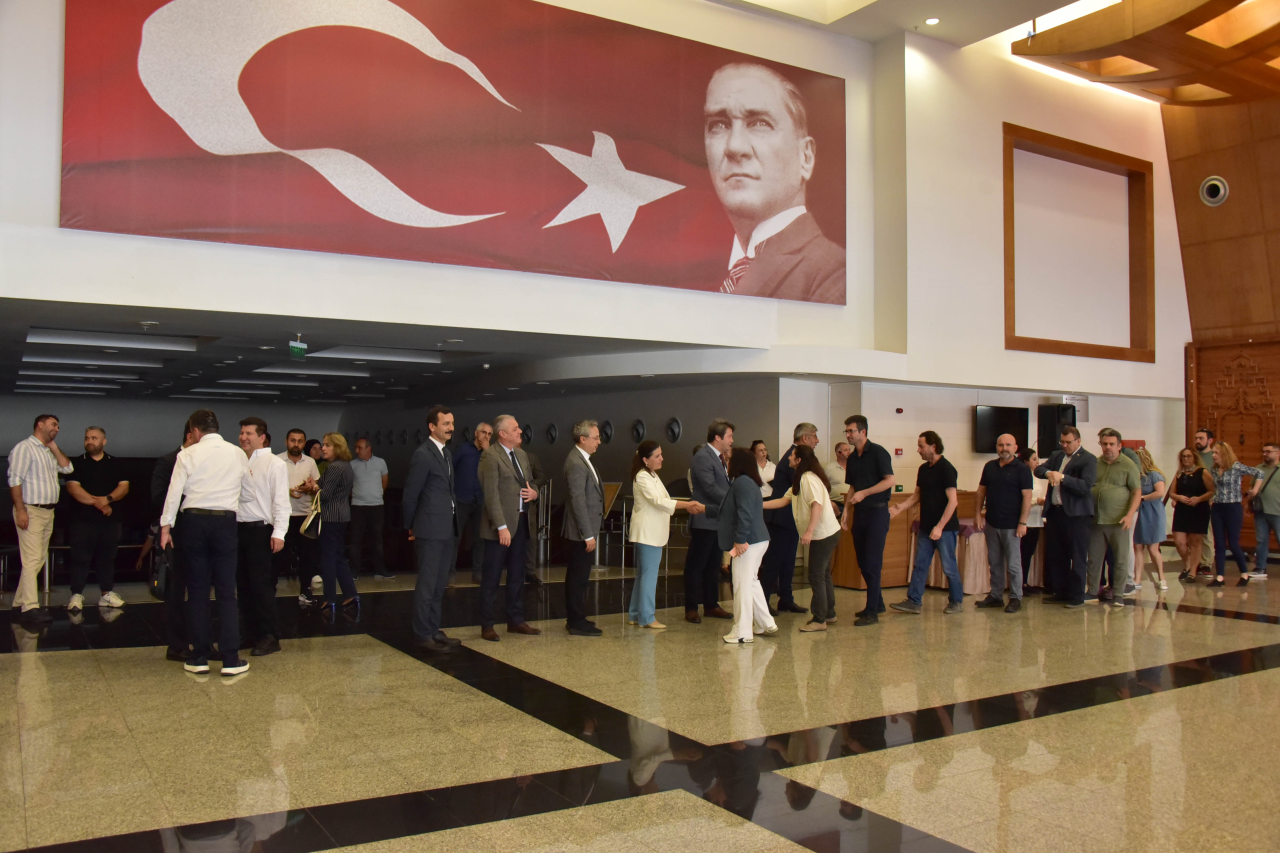 MSKÜ Personeli Bayramlaşma Töreninde Buluştu