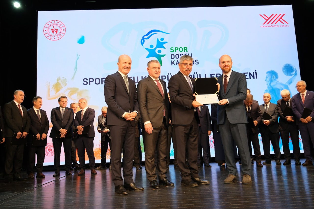 MSKÜ, “Spor Dostu Kampüs” Ödülüne Layık Görüldü
