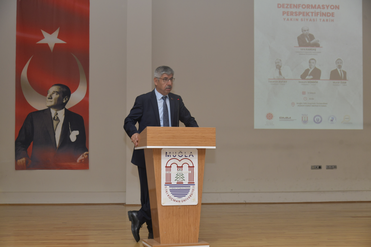 MSKÜ’de “Dezenformasyon Perspektifinde Yakın Siyasi Tarih” Paneli Gerçekleştirildi