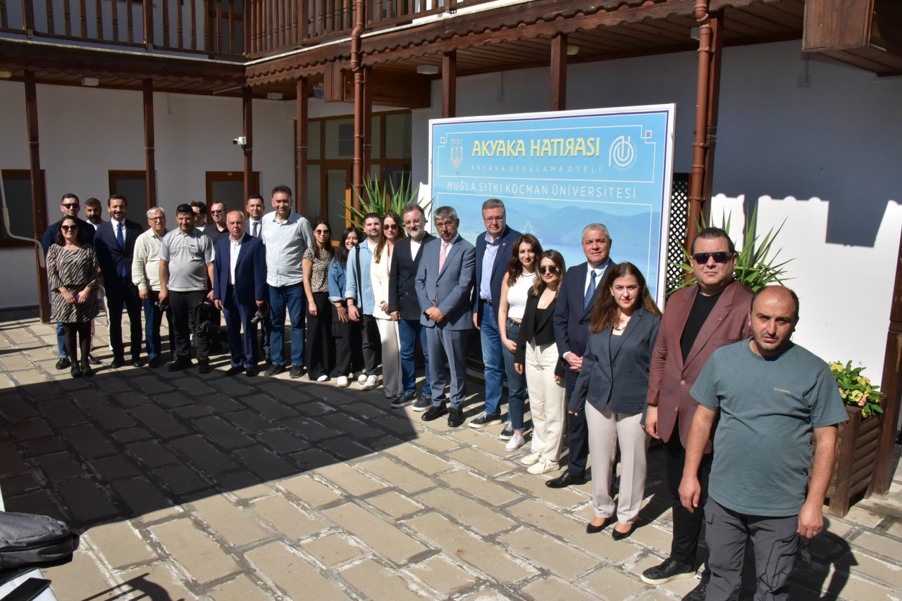 Rektör Prof. Dr. Kaçar, Basınla Akyaka’da Buluştu