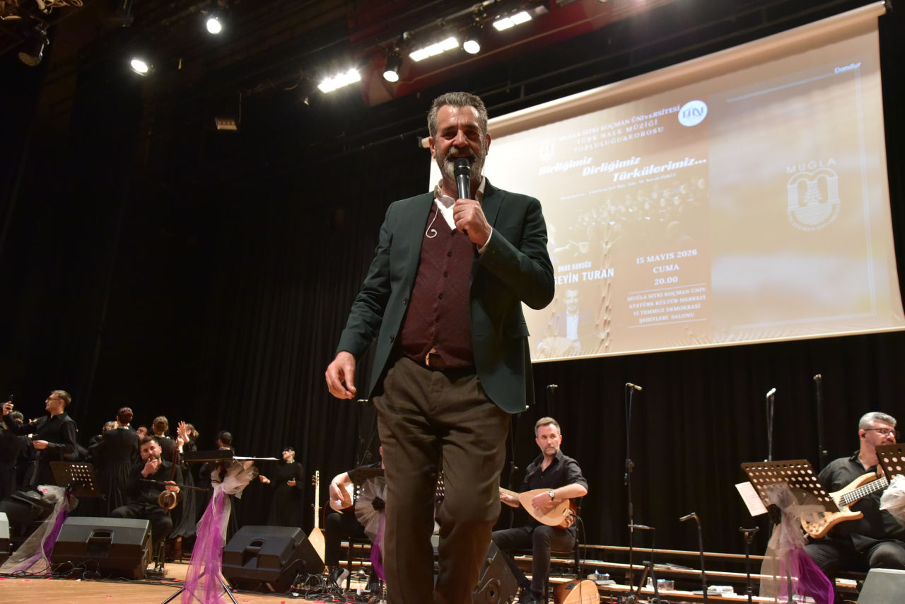 MSKÜ’de Türkü Dolu Gece: Hüseyin Turan Muğlalılarla Buluştu