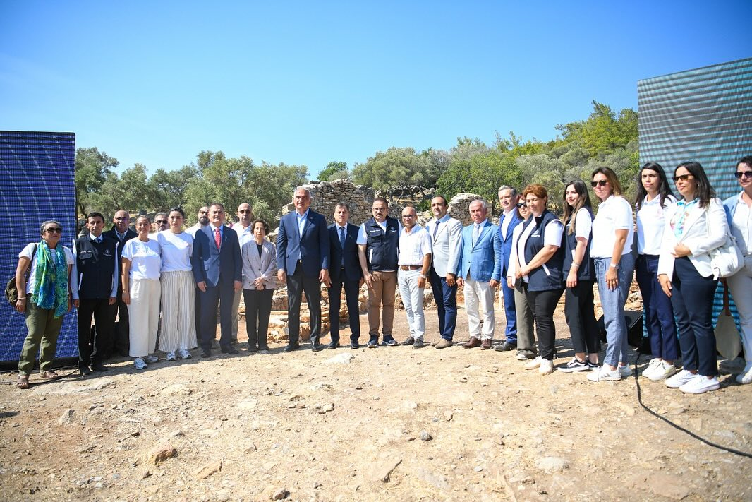 Bakan Ersoy Kissebükü Antik Kenti’nde Proje Lansmanına Katıldı