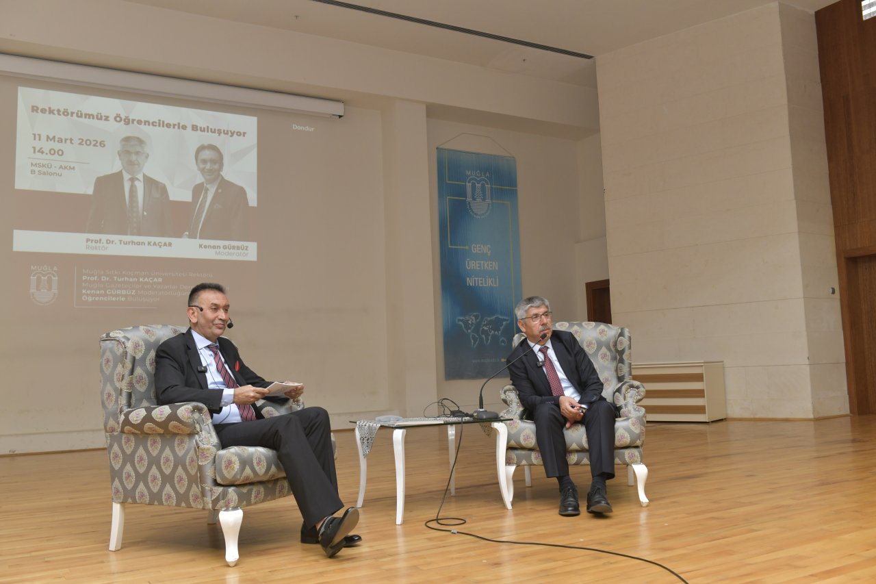 MSKÜ’de Gençlik Yılı Söyleşisi: Rektör Kaçar Öğrencilerle Buluştu