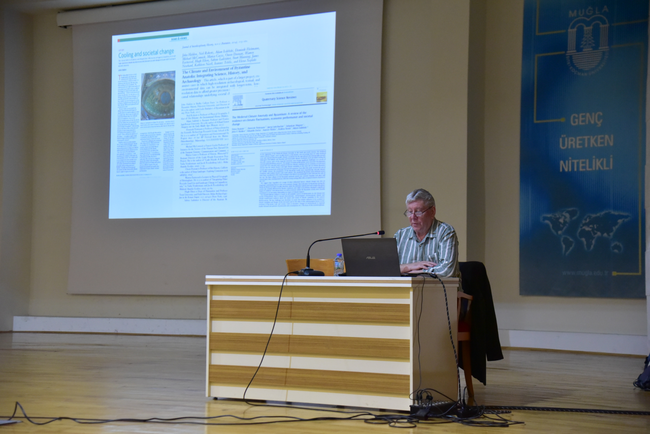 MSKU Hosts Renowned Historian Prof. Dr. John Haldon for Lectures on Climate, History, and Archaeology