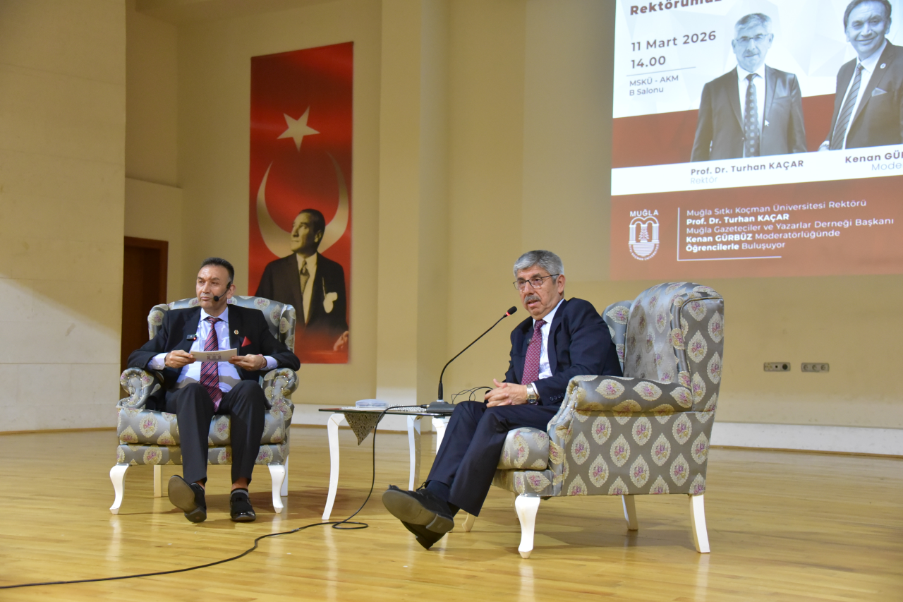 MSKÜ’de Gençlik Yılı Söyleşisi: Rektör Kaçar Öğrencilerle Buluştu