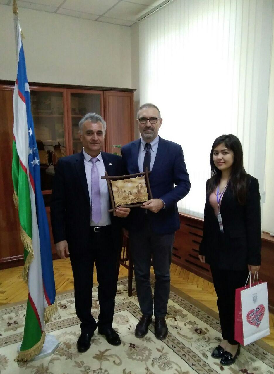 Üniversitemiz Özbekistan’da Tanıtıldı