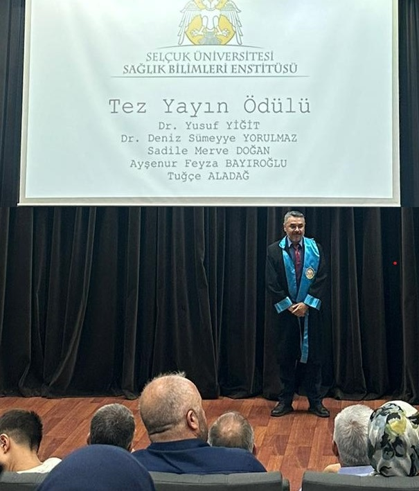 Yöresel Ürünlere Akademik Bakış: Dr. Yiğit’e “Tez Yayın Ödülü”