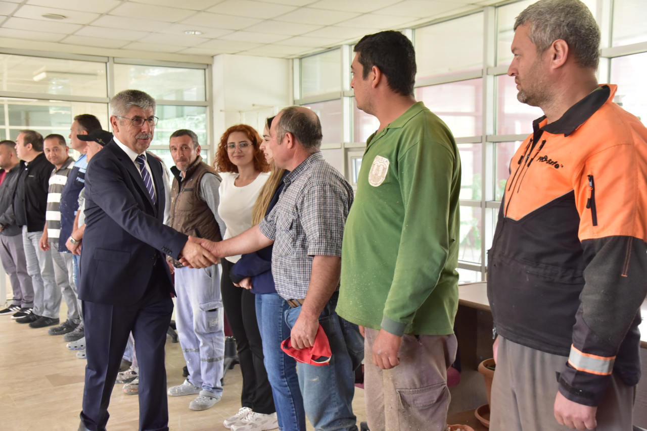 MSKÜ’de Bayramlaşma Töreni Yapıldı 