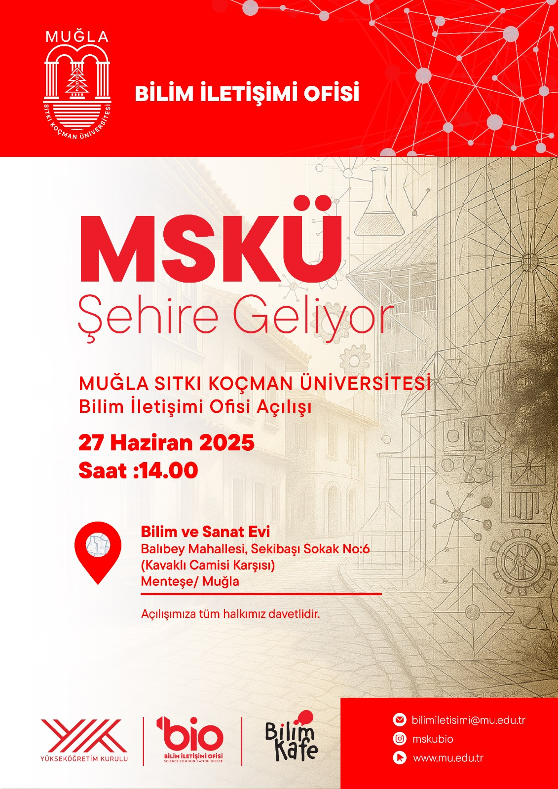 MSKÜ Şehirde: Bilim Toplumla Buluşuyor
