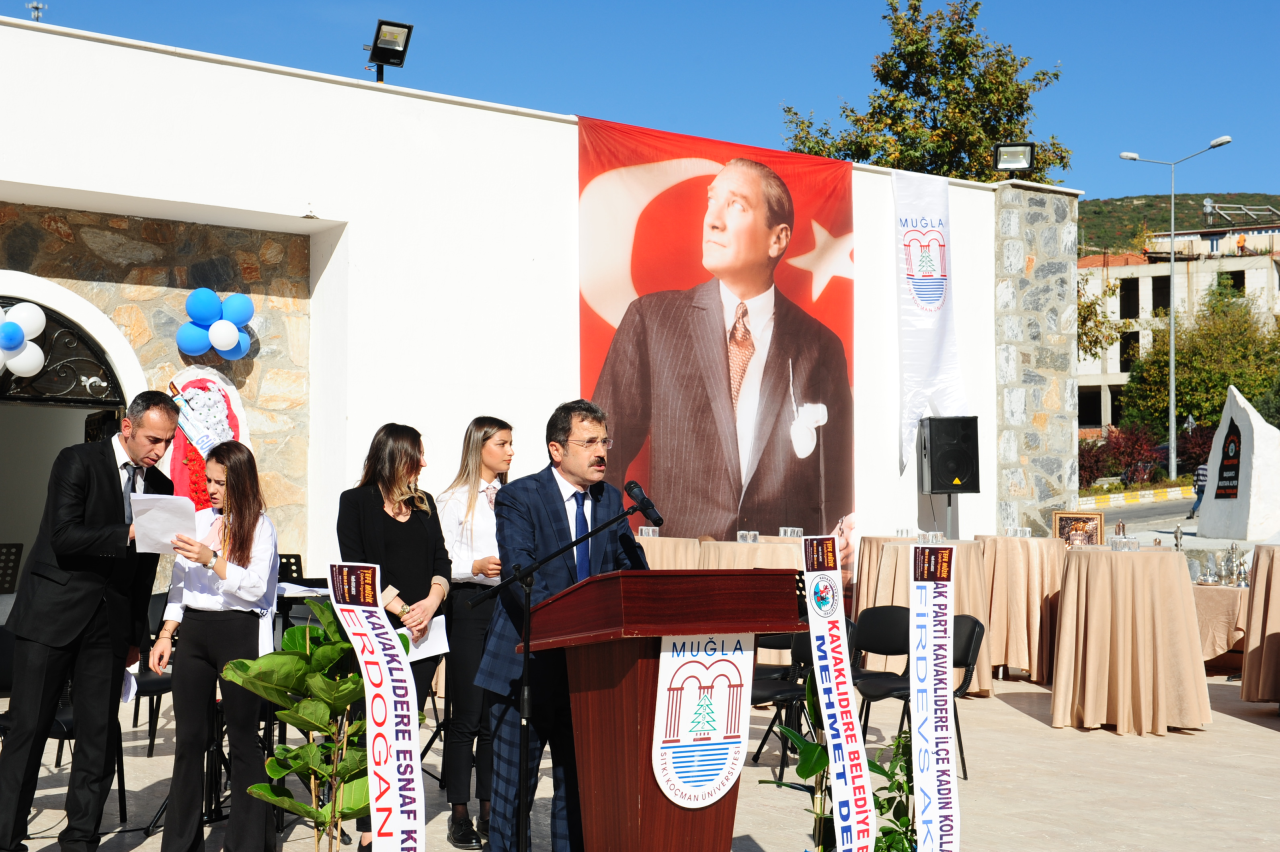 Kavaklıdere Şehit Mustafa Alper MYO Akademik Yıl Açılış Töreni