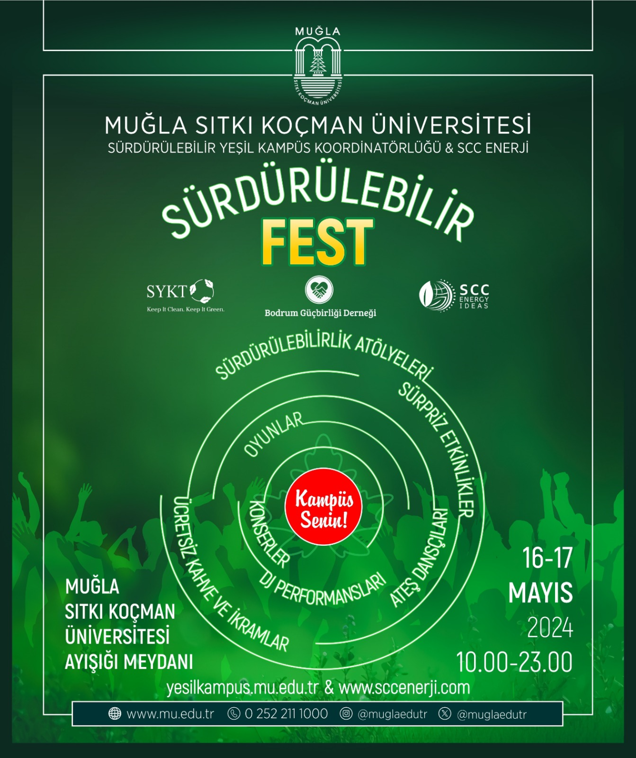 MSKÜ’de İlk Kez “Sürdürülebilir Fest” Düzenlenecek