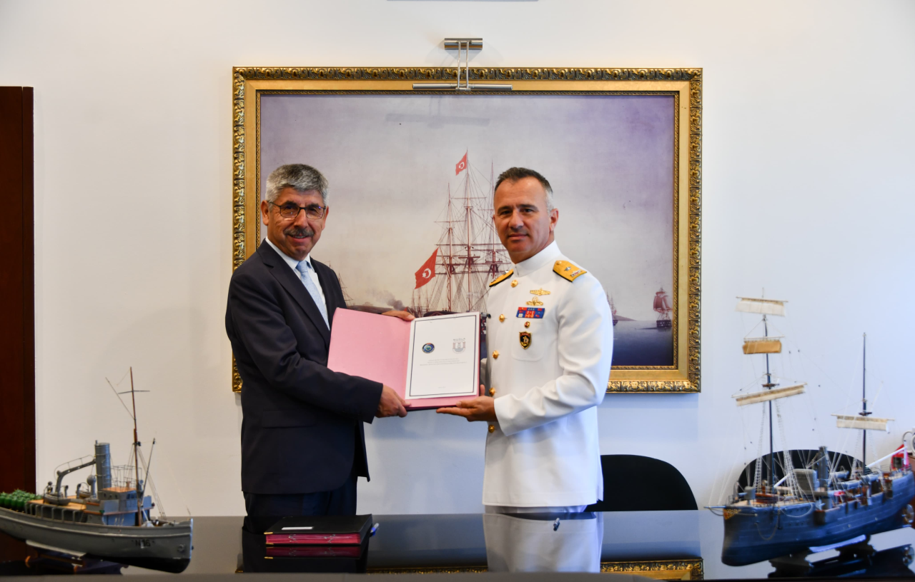 MSKÜ ile Aksaz Deniz Üs Komutanlığı Arasında İş Birliği Protokolü 