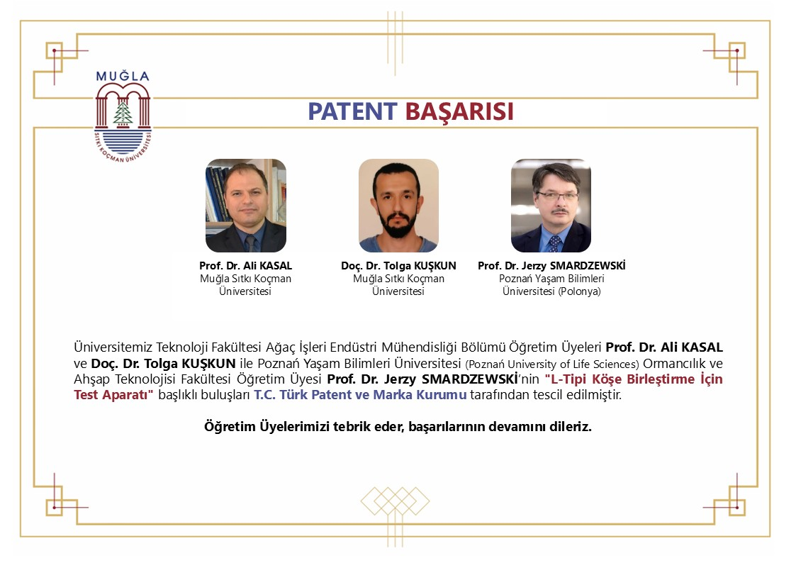 MSKÜ’den Mobilya Sektörüne 2 Yenilikçi Buluş